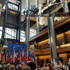 Besuch im Europäischen Parlament in Straßburg